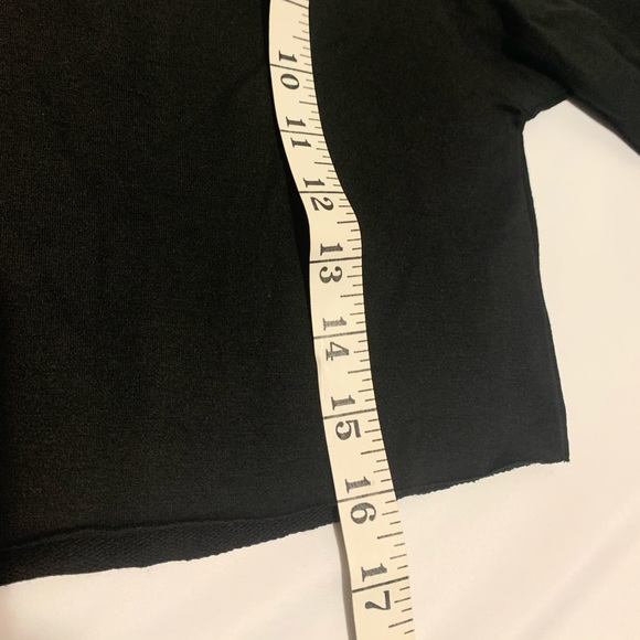 SHEIN crop drop shoulder long balloon sleeve shirt - Picture 5 of 8